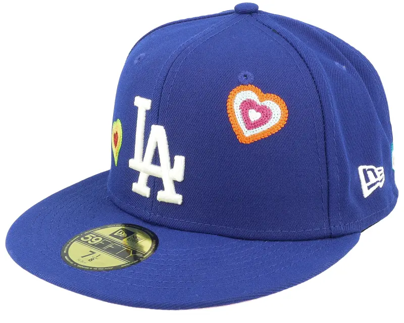 New Era Los Angeles Dodgers 59FIFTY Chainstitchheart Royal Fitted online
