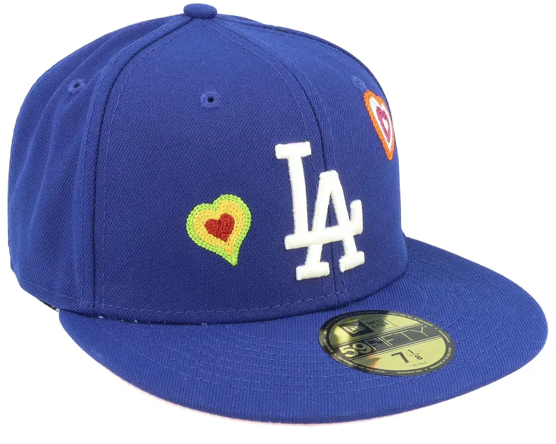 New Era Los Angeles Dodgers 59FIFTY Chainstitchheart Royal Fitted online