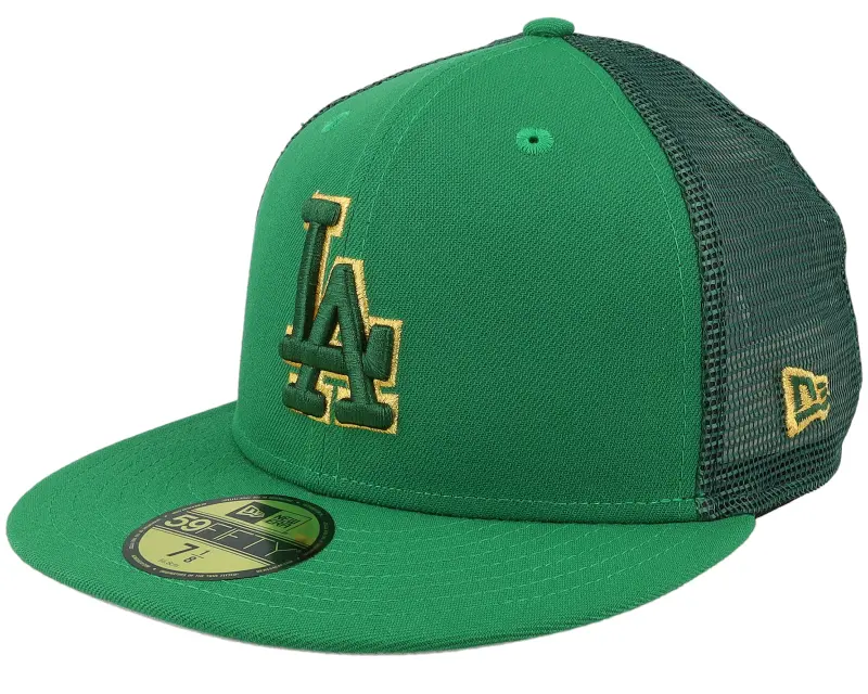 New Era Los Angeles Dodgers 59FIFTY MLB St Patricks Day 23 Green Mesh Fitted online