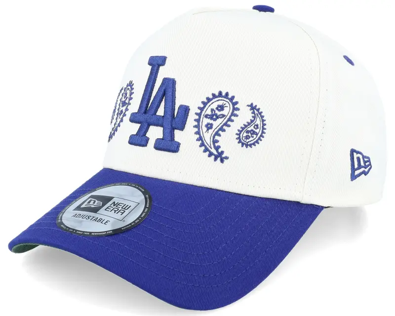 New Era Los Angeles Dodgers 9FORTY Paisley Chrome/Royal A-Frame Adjustable online