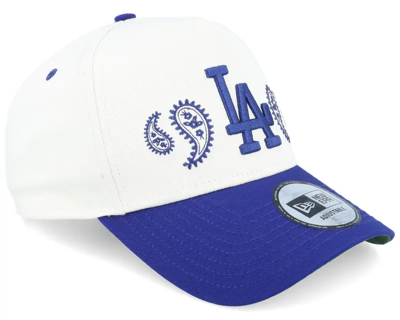 New Era Los Angeles Dodgers 9FORTY Paisley Chrome/Royal A-Frame Adjustable online