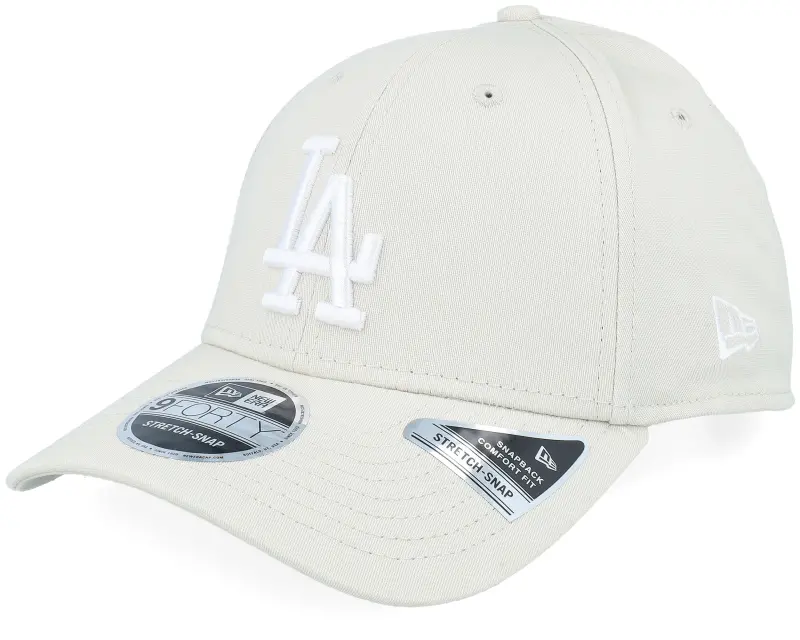 New Era Los Angeles Dodgers 9FORTY Stretch Stone/White Adjustable online