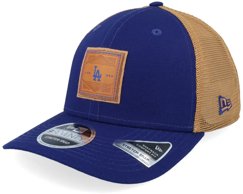 New Era Los Angeles Dodgers 9SEVENTY Debossed Logo Royal Trucker online