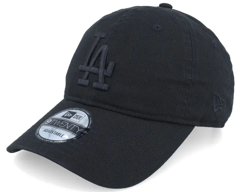 New Era Los Angeles Dodgers 9TWENTY Washed Black/Black Dad Cap online