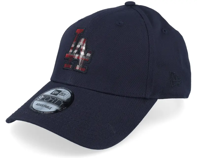 New Era Los Angeles Dodgers Check Infill 9FORTY Navy Adjustable online