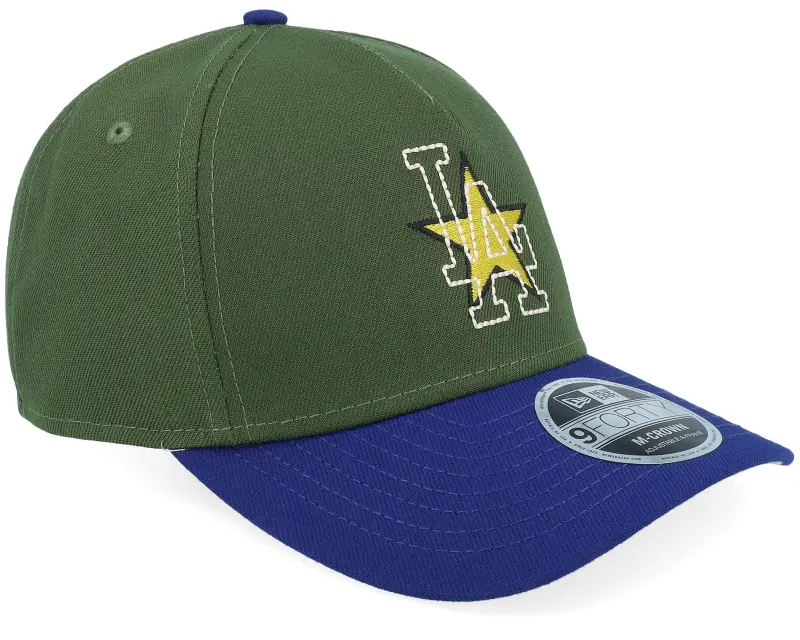 New Era Los Angeles Dodgers City Feature M-Crown Green/Dark Royal A-frame Adjustable online