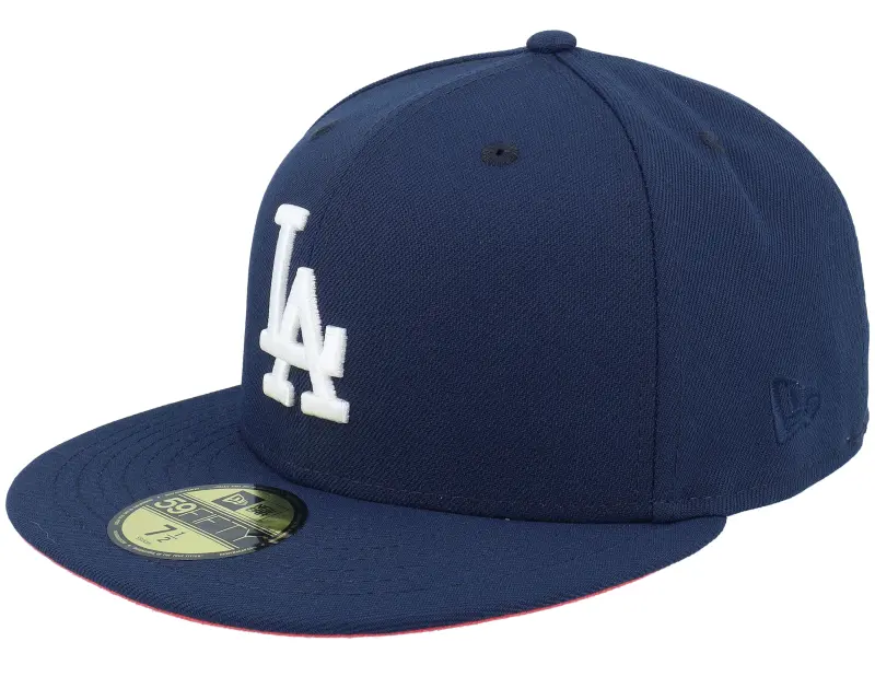 New Era Los Angeles Dodgers Dark Rose 59FIFTY 40th Anniversary Ocean Blue Fitted online