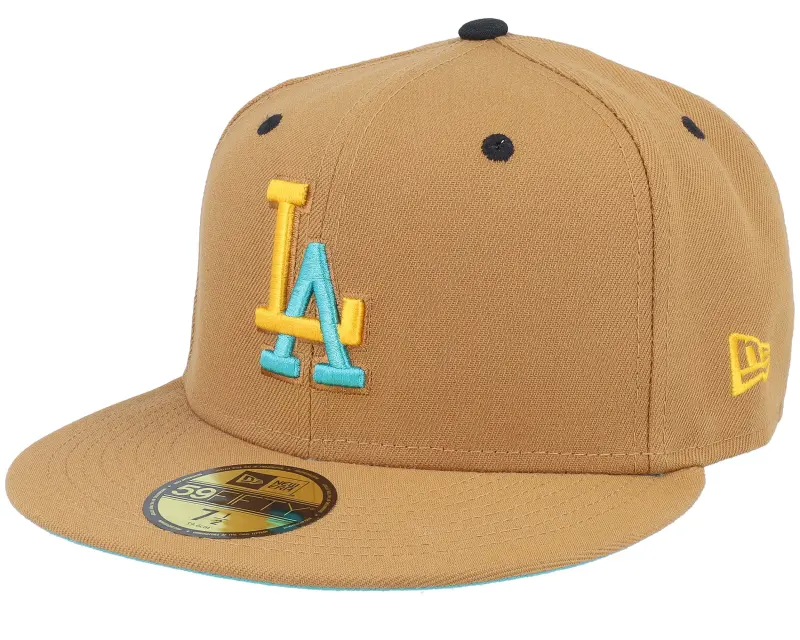 New Era Los Angeles Dodgers Glazed Almond 59FIFTY 50th Bronze Fitted online