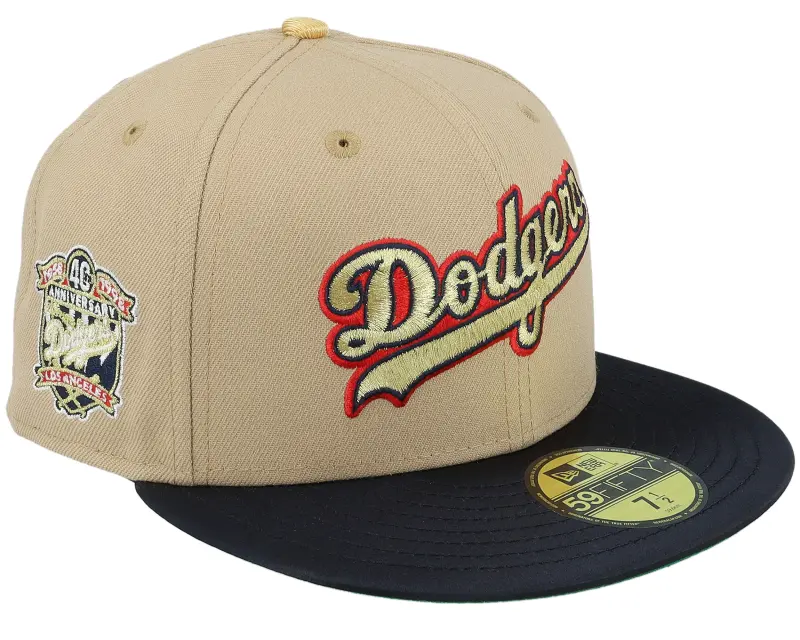 New Era Los Angeles Dodgers Golden Royale 59FIFTY Camel/Navy/Green Fitted online