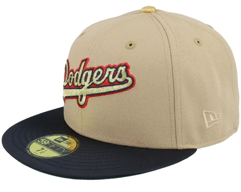 New Era Los Angeles Dodgers Golden Royale 59FIFTY Camel/Navy/Green Fitted online
