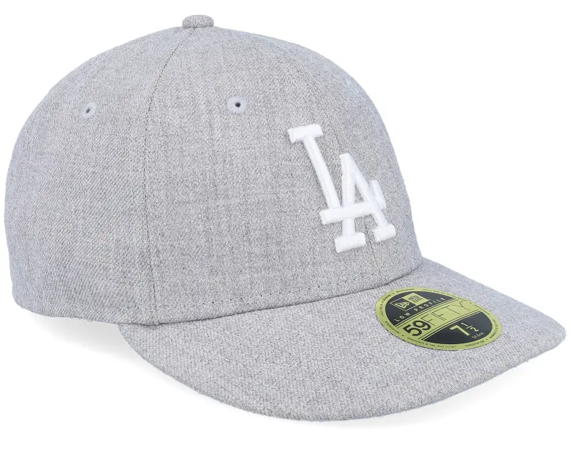 New Era Los Angeles Dodgers Greyhound Low Profile 59FIFTY Heather Grey Fitted online