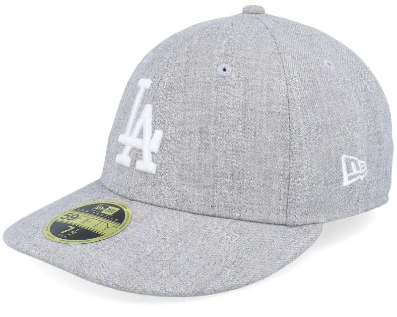 New Era Los Angeles Dodgers Greyhound Low Profile 59FIFTY Heather Grey Fitted online
