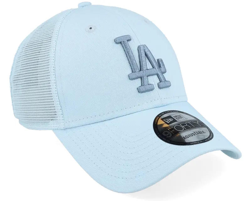 New Era Los Angeles Dodgers Home Field 9FORTY Light Blue Trucker online