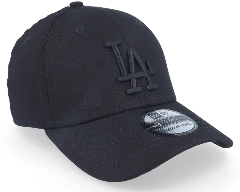 New Era Los Angeles Dodgers League Essential 39Thirty Black/Black Flexfit online