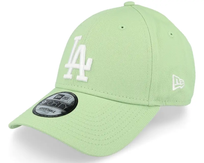 New Era Los Angeles Dodgers League Essential 9FORTY Green/White Adjustable online