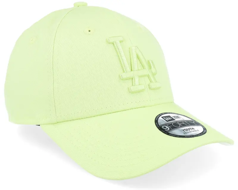 New Era Los Angeles Dodgers League Essential 9FORTY Neon Light Green Adjustable online