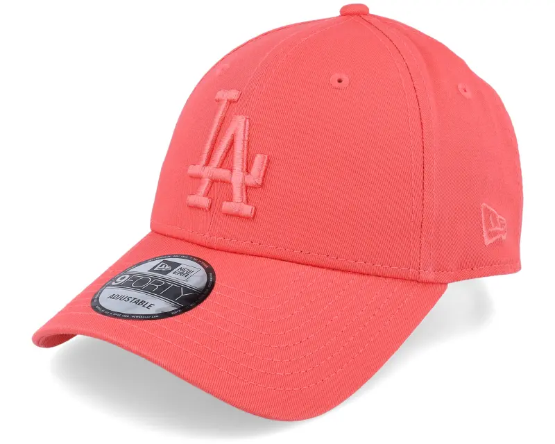 New Era Los Angeles Dodgers League Essential 9FORTY Neon Pink Adjustable online