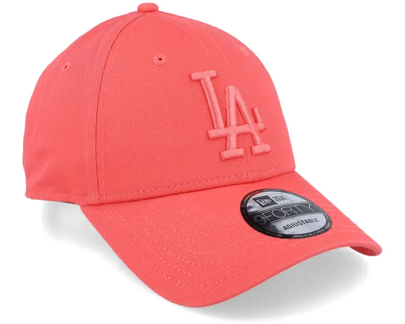 New Era Los Angeles Dodgers League Essential 9FORTY Neon Pink Adjustable online