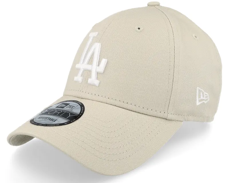 New Era Los Angeles Dodgers League Essential 9FORTY Stone/White Adjustable online