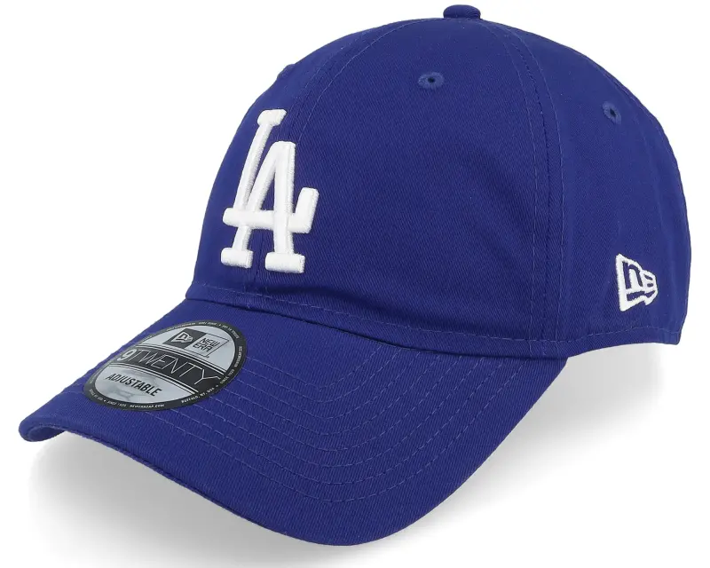 New Era Los Angeles Dodgers League Essential 9TWENTY Royal/White Adjustable online