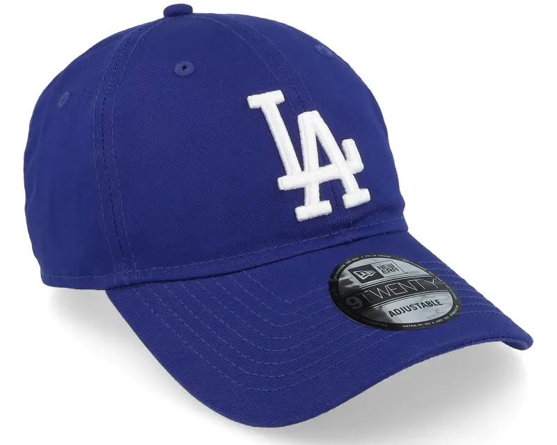 New Era Los Angeles Dodgers League Essential 9TWENTY Royal/White Adjustable online