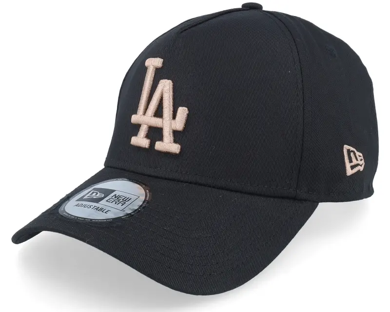 New Era Los Angeles Dodgers League Essential Black A-frame Adjustable online