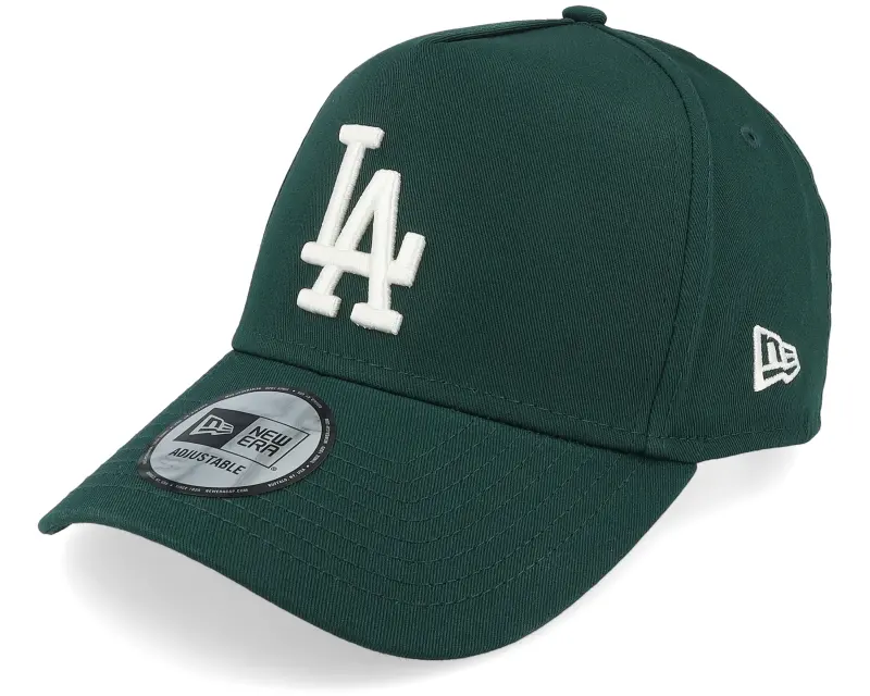 New Era Los Angeles Dodgers League Essential Dark Green/White A-Frame Adjustable online