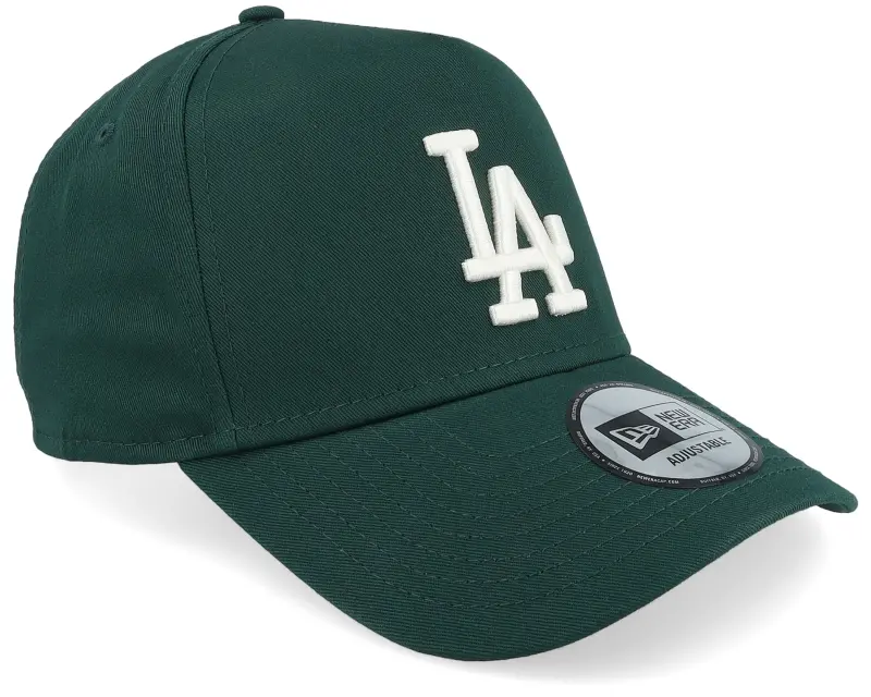 New Era Los Angeles Dodgers League Essential Dark Green/White A-Frame Adjustable online