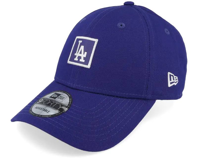 New Era Los Angeles Dodgers Metallic Patch 9FORTY Royal Adjustable online