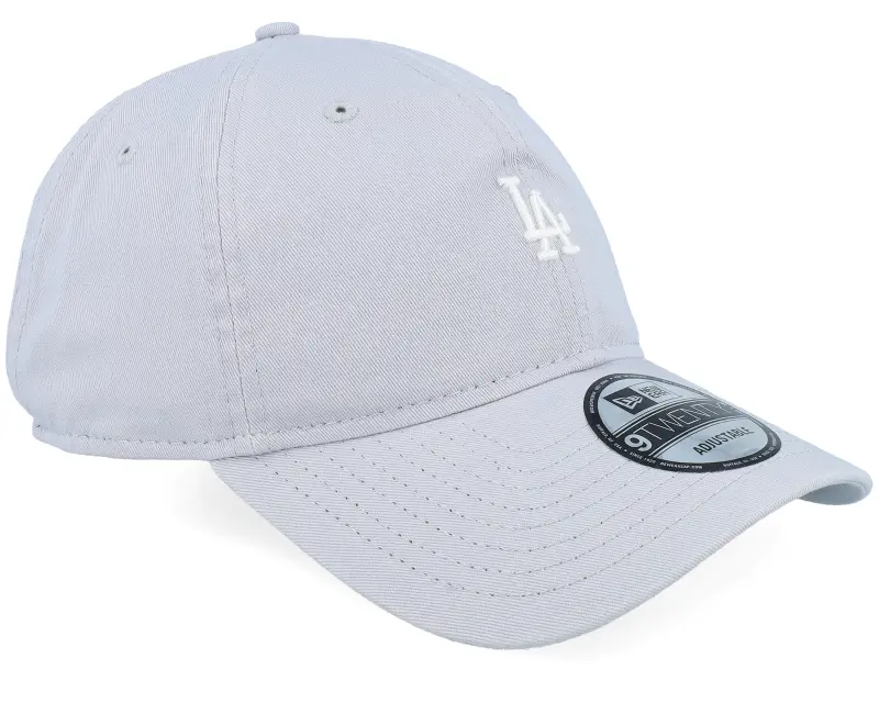New Era Los Angeles Dodgers Mini Logo Washed 9TWENTY Grey Dad Cap online