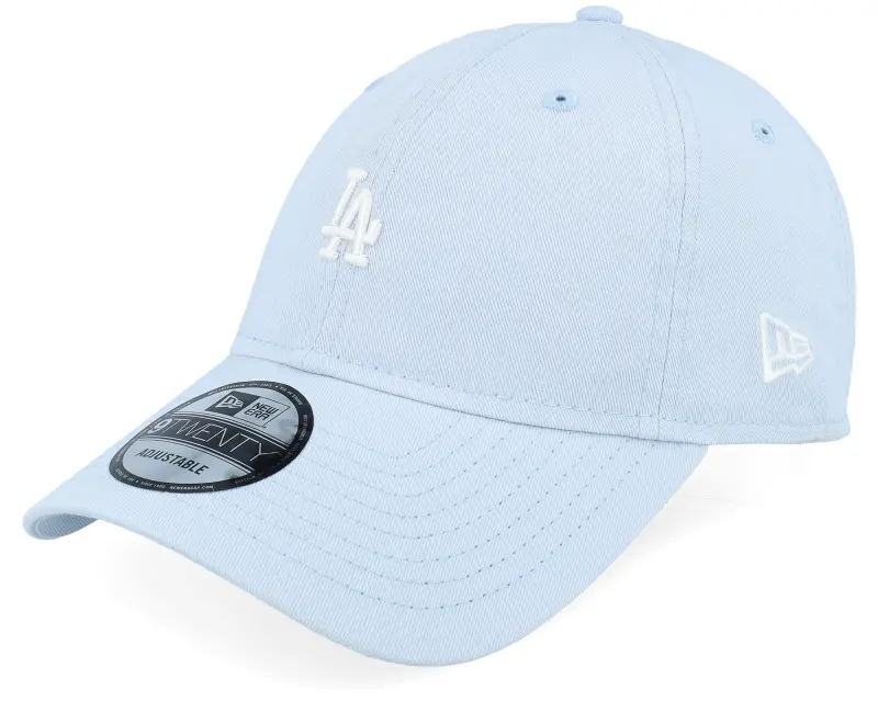 New Era Los Angeles Dodgers Mini Washed 9TWENTY Light Blue Dad Cap online