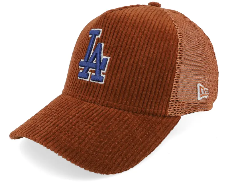 New Era Los Angeles Dodgers MLB Corduroy Brown Trucker online
