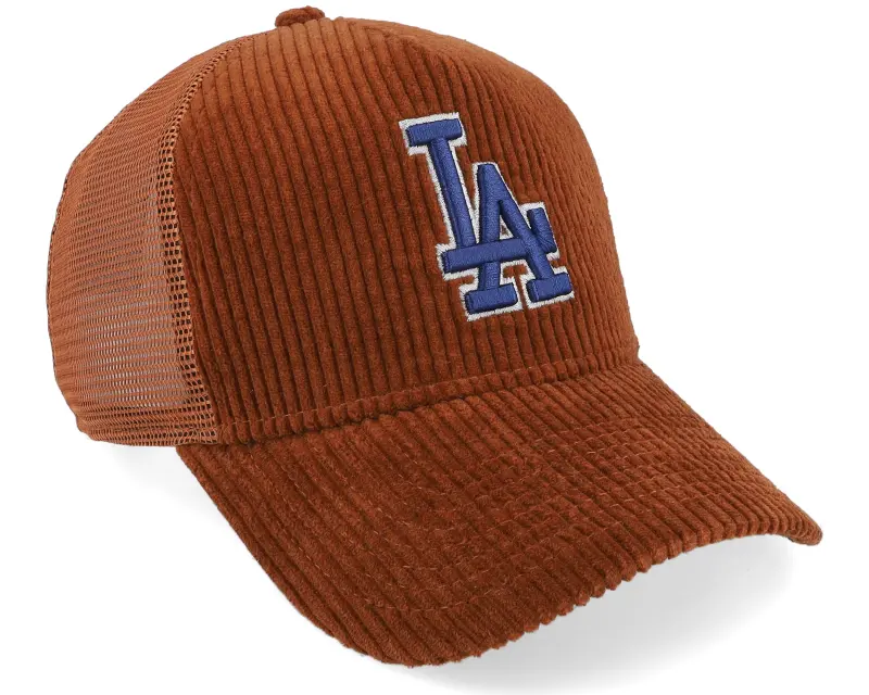 New Era Los Angeles Dodgers MLB Corduroy Brown Trucker online