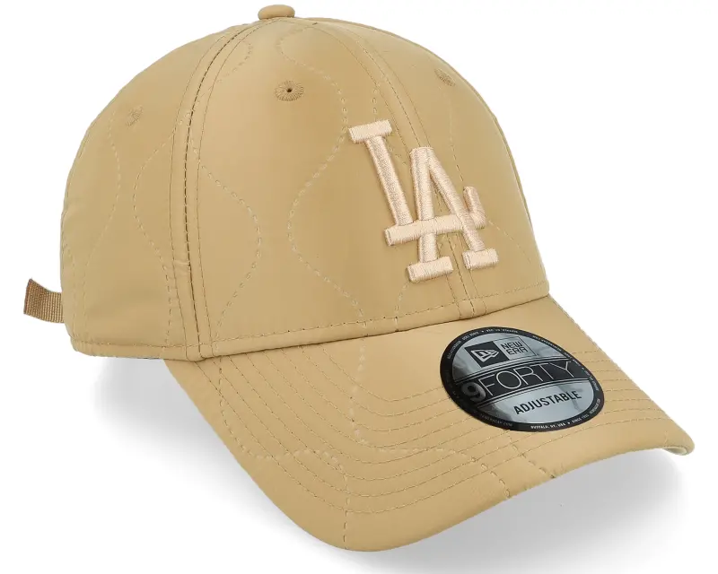 New Era Los Angeles Dodgers MLB Quilted 9FORTY Beige Adjustable online