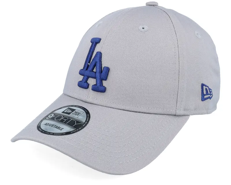 New Era Los Angeles Dodgers MLB Side Patch 9FORTY Gray Dad Cap online