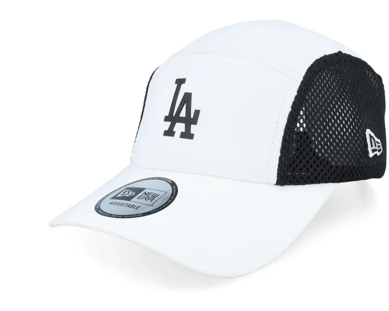 New Era Los Angeles Dodgers Poly Runner White/Black 5-Panel online