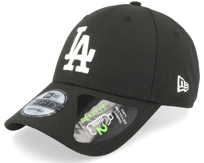 New Era Los Angeles Dodgers Repreve League Essential 9FORTY Black/White Adjustable online