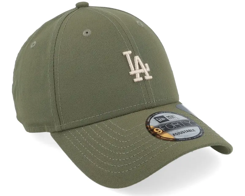 New Era Los Angeles Dodgers Repreve Mini Logo 9FORTY Olive Adjustable online