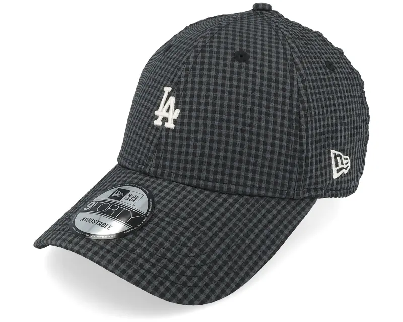 New Era Los Angeles Dodgers Seersucker 9FORTY Black/White Adjustable online