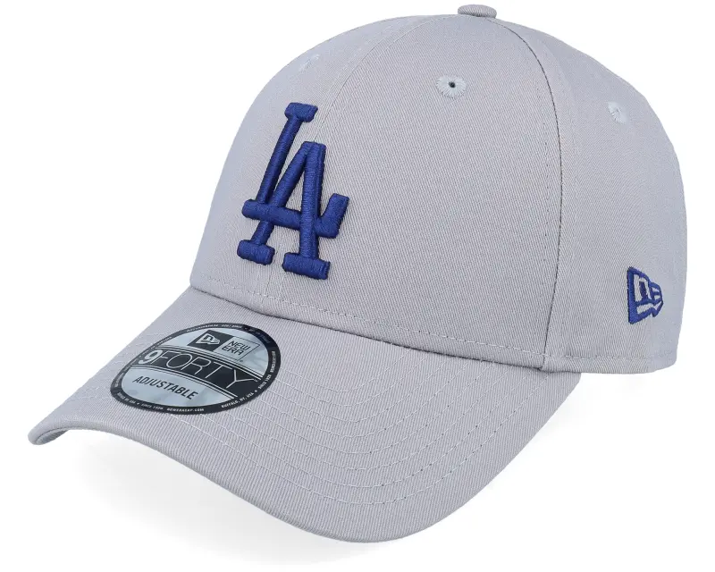 New Era Los Angeles Dodgers Side Patch 9FORTY Grey/Navy Adjustable online