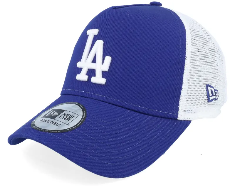 New Era Los Angeles Dodgers Side Patch Royal/White A-frame Trucker online