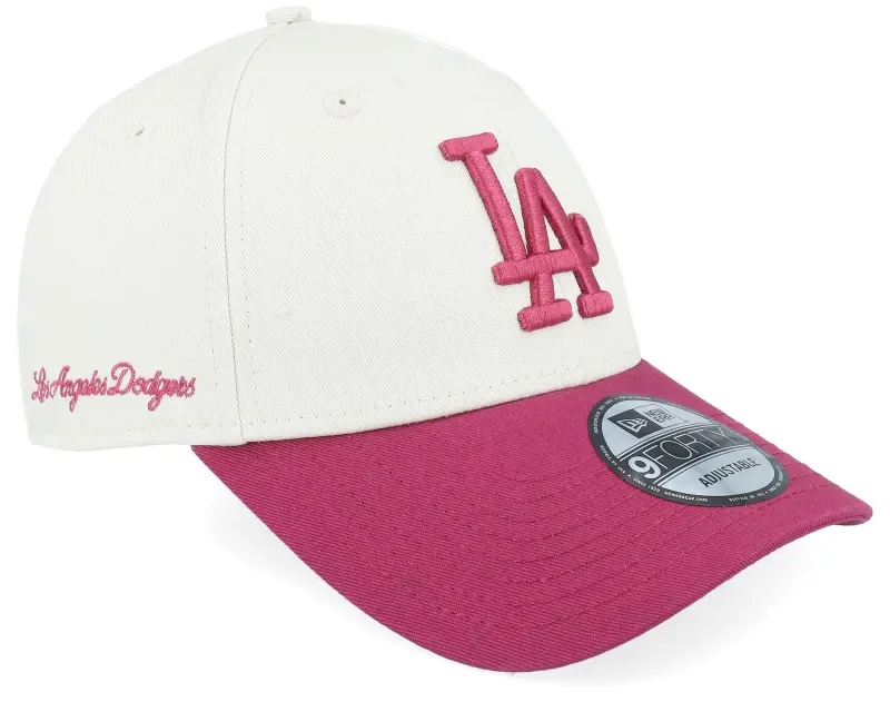 New Era Los Angeles Dodgers Side Script 9FORTY Dad Cap online