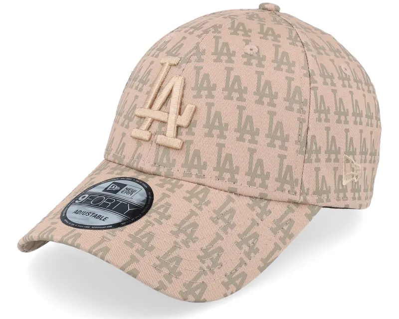 New Era Los Angeles Dodgers Team Monogram 9FORTY Terracotta Adjustable online