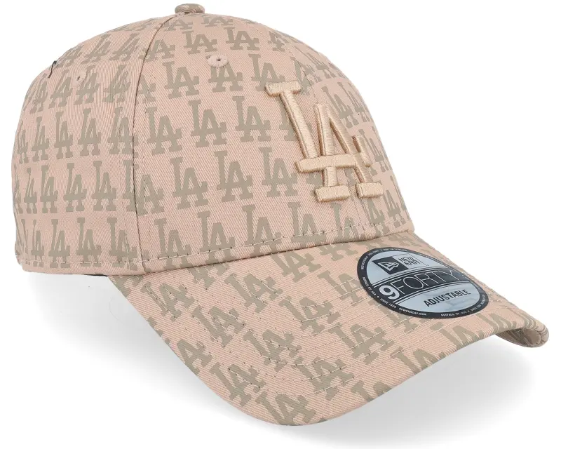New Era Los Angeles Dodgers Team Monogram 9FORTY Terracotta Adjustable online