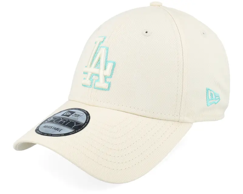 New Era Los Angeles Dodgers Team Outline 9FORTY Light Terracotta Adjustable online