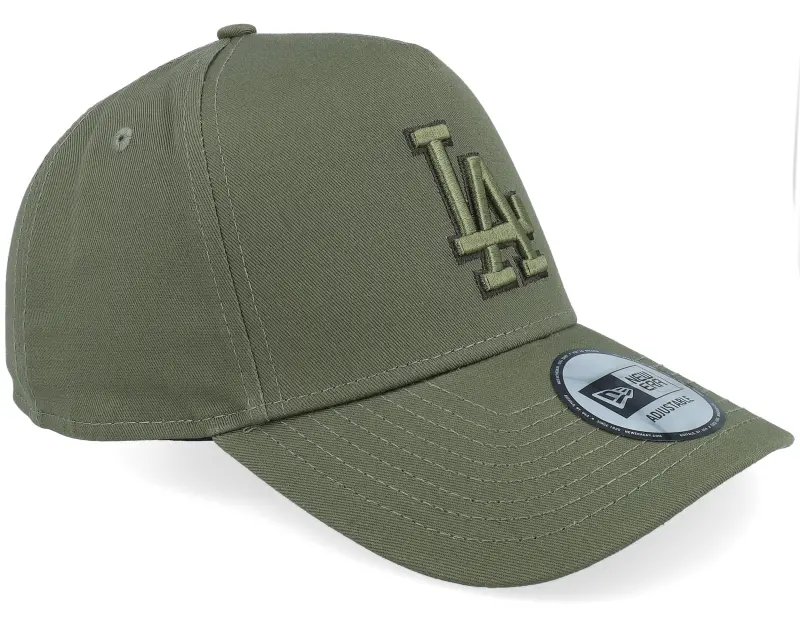 New Era Los Angeles Dodgers Tonal Outline Olive/Olive A-frame Adjustable online