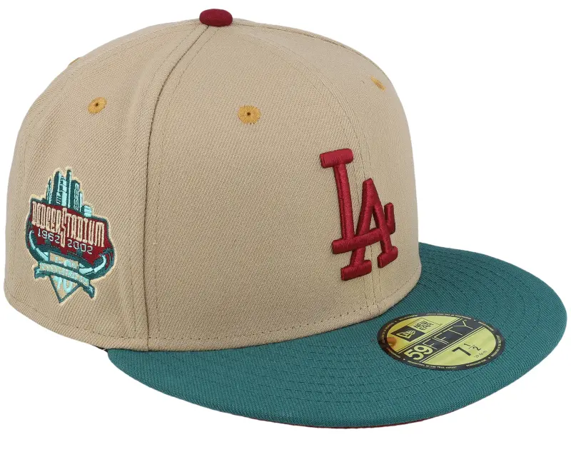New Era Los Angeles Dodgers Tropical Touch 59FIFTY Camel Fitted online