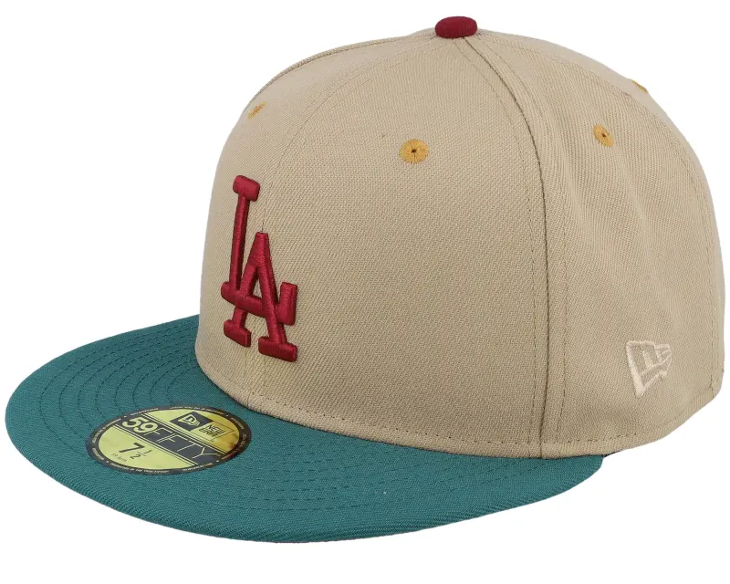 New Era Los Angeles Dodgers Tropical Touch 59FIFTY Camel Fitted online