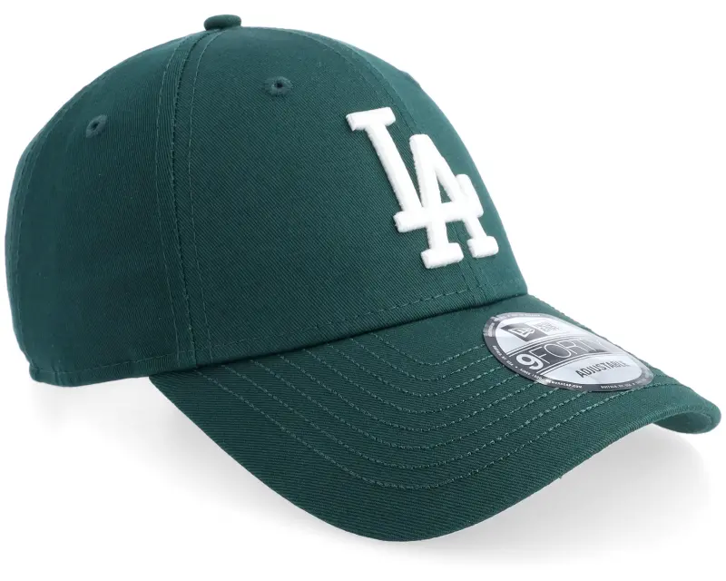 New Era Los Angeles Dodgers Visor Script 9FORTY Dark Green Adjustable online