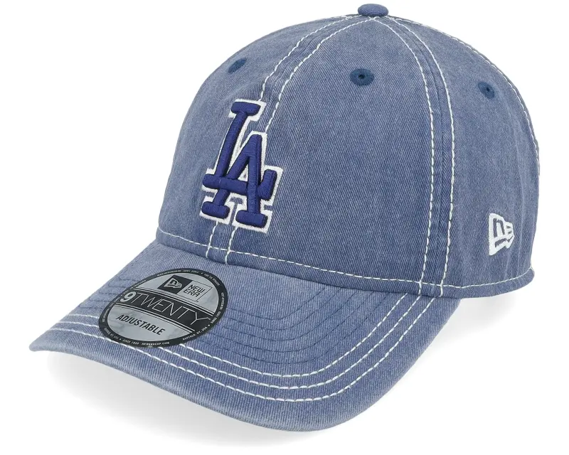 New Era Los Angeles Dodgers Washed Contrast 9TWENTY Royal Dad Cap online